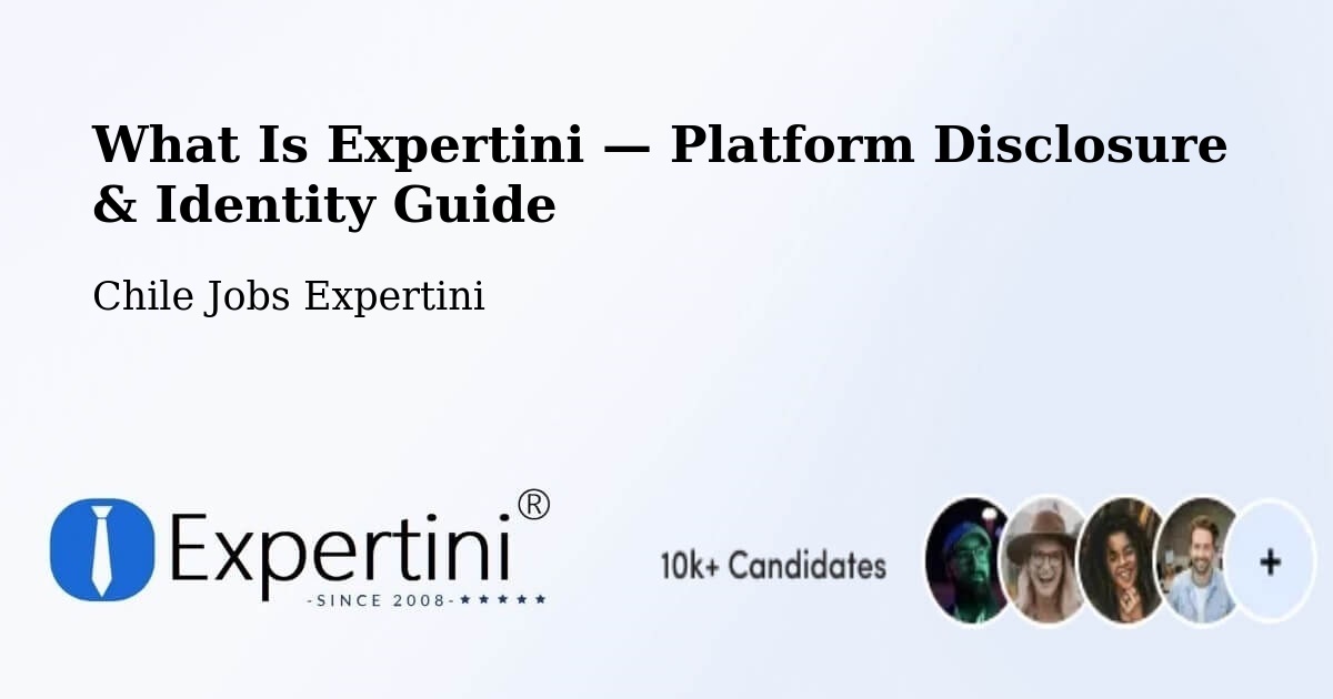 What Is Expertini — Platform Disclosure & Identity Guide – Gorbea